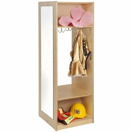 WHITNEY BROTHERS WB0885 Dress Up Wardrobe with Mirror - 18'' x 18'' x 50 11/16'' 9460885